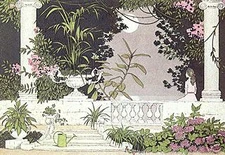 Denis Paul Noyer pencil signed Lithogra"Claire de Lune"