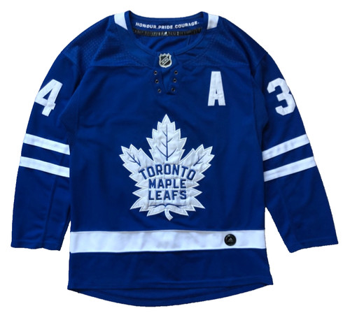 Adidas NHL Jersey Auston Matthews 34 Toronto Maple Leafs Home Size 50 Blue Rare