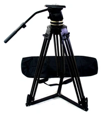Cartoni DELTA PRO HEAD CF CARBON FIBER TRIPOD 1D GRSPR TPANBAR PL  SERVICED 48Lb