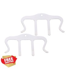 2PK Metal Music Book Clip Sheet Page Holder Silver