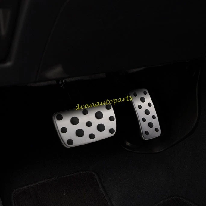 Cubierta de pedal de gasolina de freno de acero para Subaru Forester XV Crosstrek Outback Legacy Foto 2 de 4