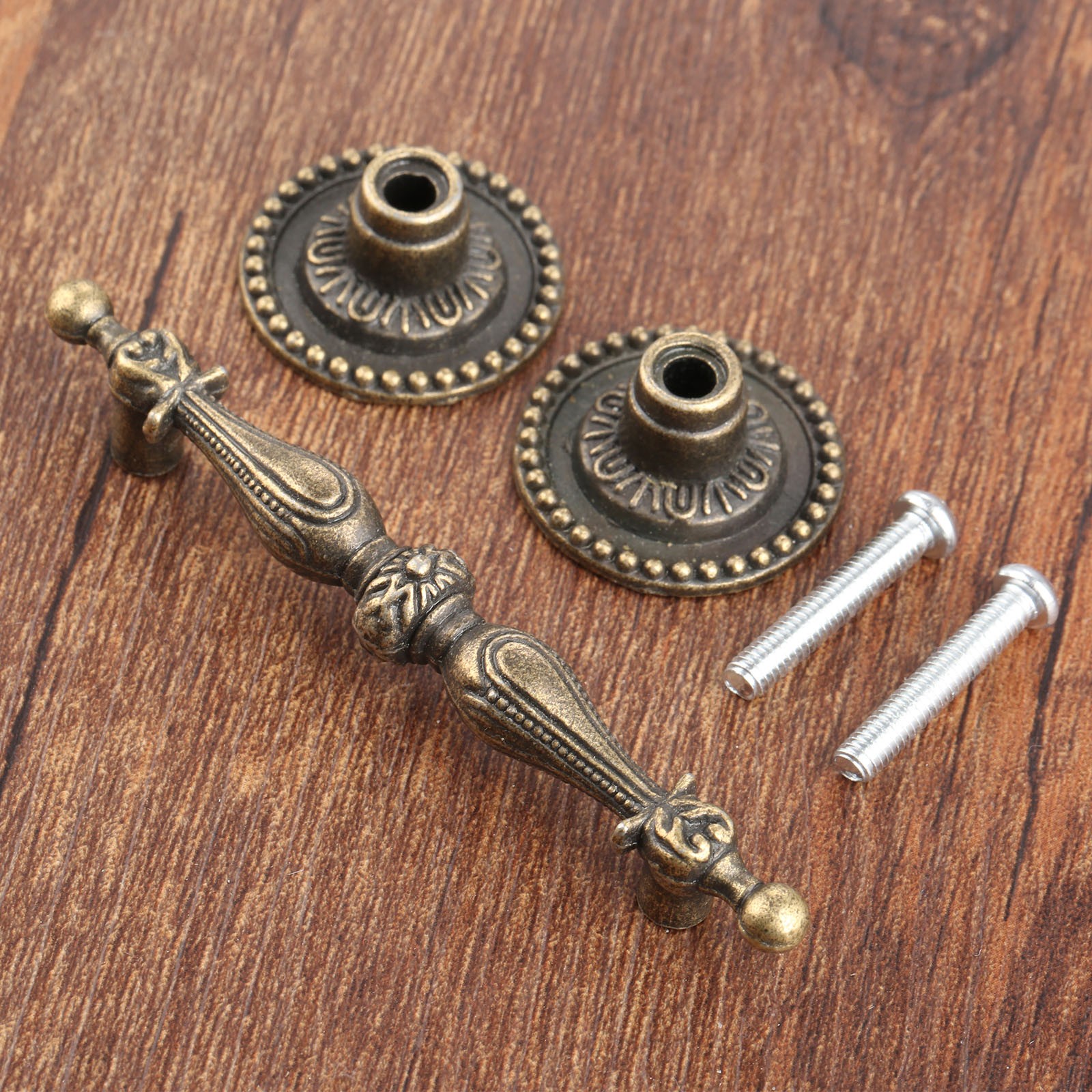 2Pcs European Cabinet Drawer Door Pull Handles Cupboard Wardrobe Closet Knobs