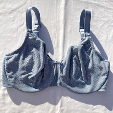 Chantelle C Magnifique Seamless Unlined Minimizer Bra 36DDD Blue C18910