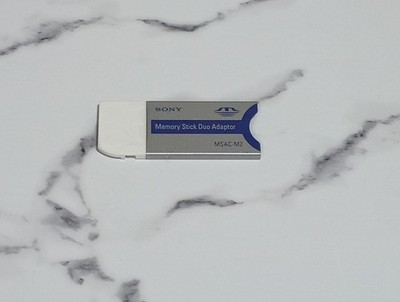 Sony MSAC-M2 Memory Stick Duo Adapter for M2 Cards Genuine OEM W Mem 2gb Stick