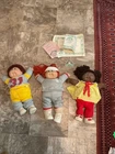 Vintage Cabbage Patch Kids Doll Lot 1 Has Birth & Adoption Certificate