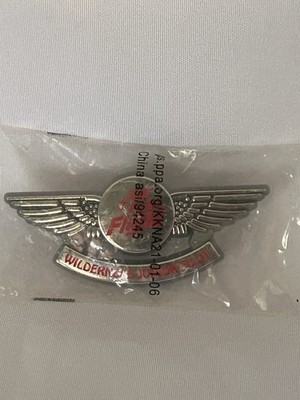 Take Flight Junior Pilot Flight Wings Plastic Pin