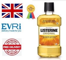 Image of 10 Bottles Of 500ml LISTERINE Original Mouthwash Gum Problem Bad Breath 