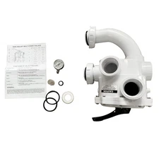 261152 2-Inch Threaded Multiport Valve Replacement For Pool and Spa D.E. Filter