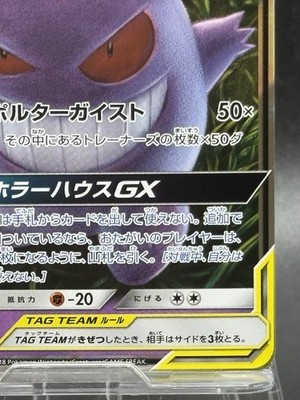 Gengar & Mimikyu GX RR 038/095 Tag Bolt sm9 Pokemon Card Japanese