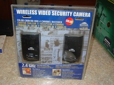 Home Sentinel OS Wireless 2.4 GHz Security color Camera/4 channel receiver NEW