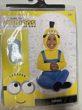 Minions 2-Piece Infant Halloween Costume Jumpsuit 0-6 Months RISE OF GRU Baby