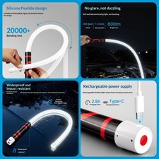 27Inch LED Flashlight Stick High Lumens 3 Bri...