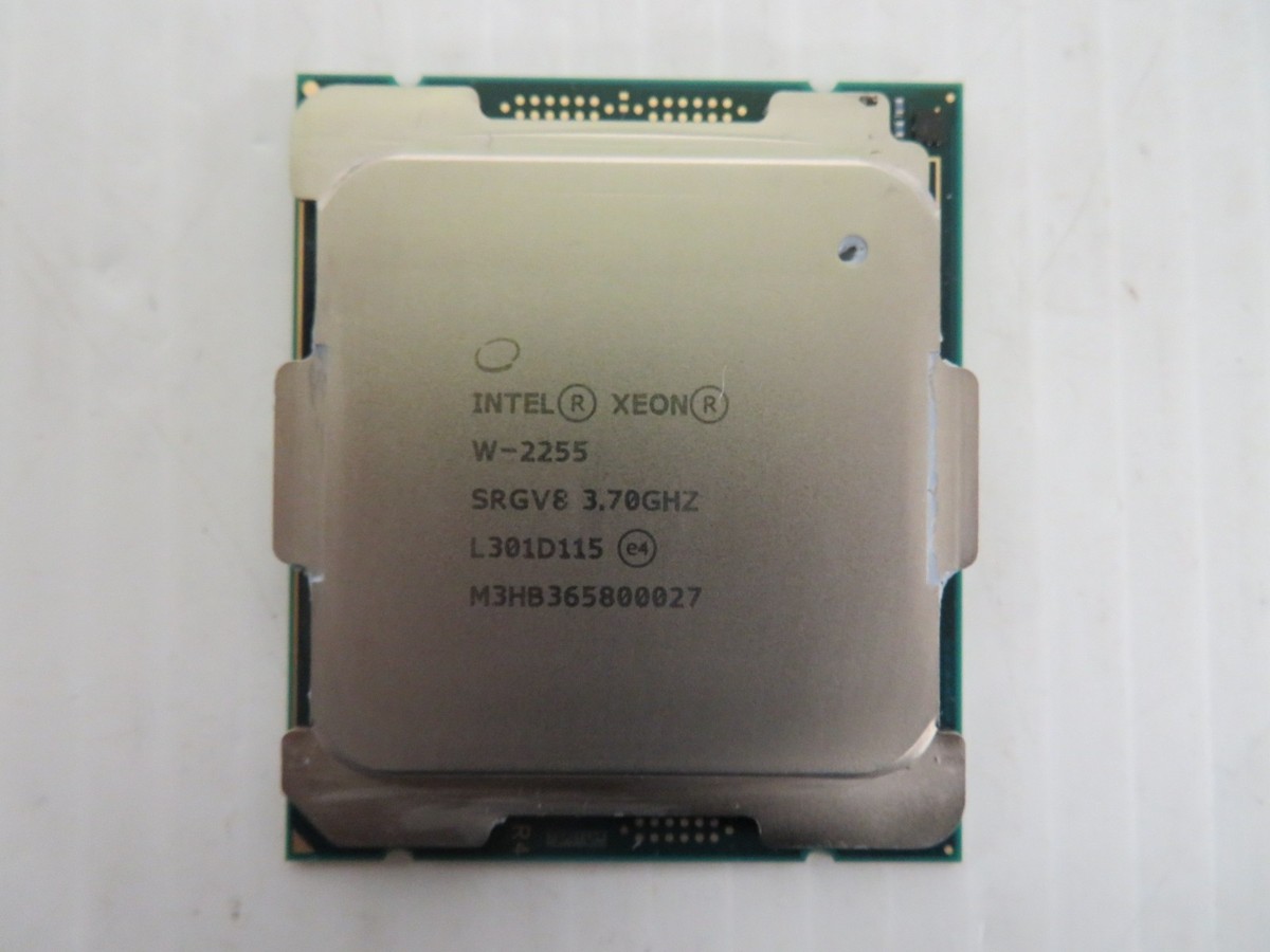 Intel Xeon W-2255 W-Series 3.7GHz 19.25MB 8 GT/s LGA2066 CPU SRGV8
