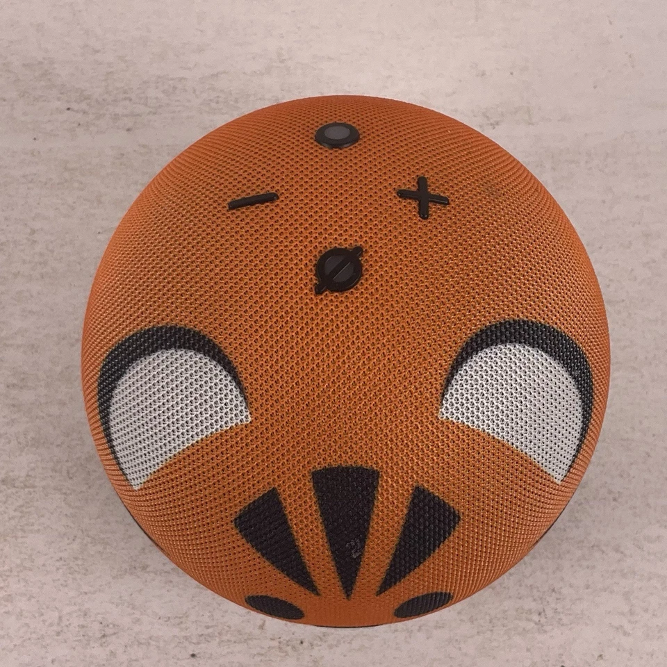 Amazon Echo Dot Kids Edition (4th Gen) Smart Speaker Tiger Tested and Works - Image 3 of 4