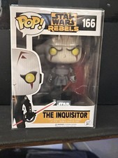 Funko Pop! Vinyl: Star Wars Rebels - The Inquisitor #166 with Protector