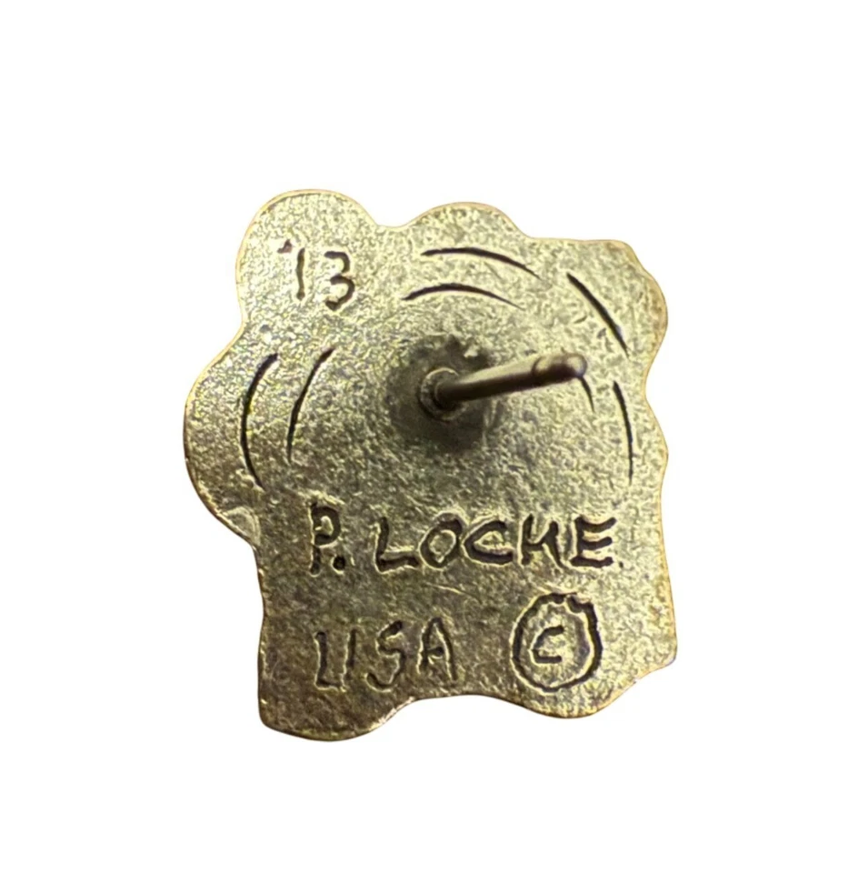 RARO Patricia Locke Hecho a Mano Plata Oro Tono Cristal Pendientes 2012 Foto 3 de 3