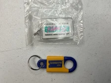 Vintage Lot Of 2 Blockbuster VideoKeychain Advertising Promo Franchisee Orlando