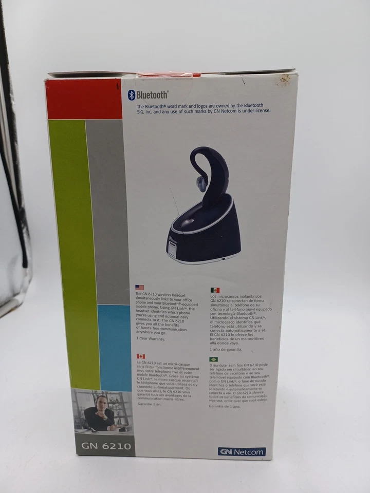GN Netcom # GN-6210 Bluetooth Wireless Headset Version C - NEW - Image 3 of 4