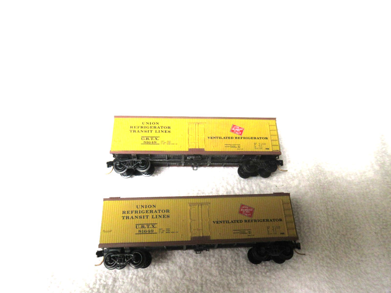 TWO N SCALE KADEE USA UNION RFRIGERATED TRANSIT LINES URTX 81649