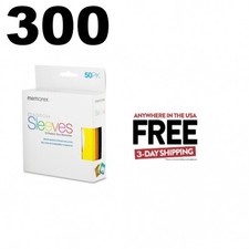 300 Memorex Assorted Color Paper CD Sleeves with Window Flap 1-3 DAYS