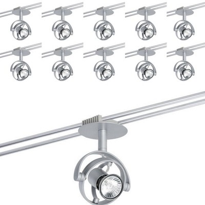 10 x 976.77  Paulmann Schienensystem Spice Rail Strahler Spot Mac2 20W GU4 Fassu