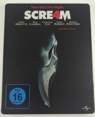 Scream 4 - Steelbook (Blu-ray) Gebr. - Wes Craven, Neve Campbell