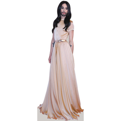 Conchita Wurst Mini Size Cutout
