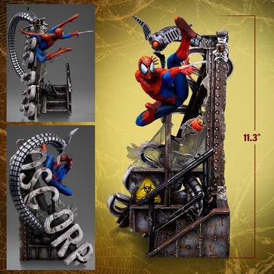 Iron Studios 1/10 Art Scale Statue SPIDER-MAN Deluxe 10th Anniversary Edition
