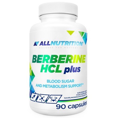 ALL NUTRITION  BERBERINE HCL Plus 90 Kapseln + extra BONUS