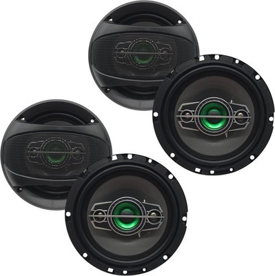 4x AUDIO360 6.5'' 4Way 1300W Total Car Audio Stereo Coaxial Speakers REV5