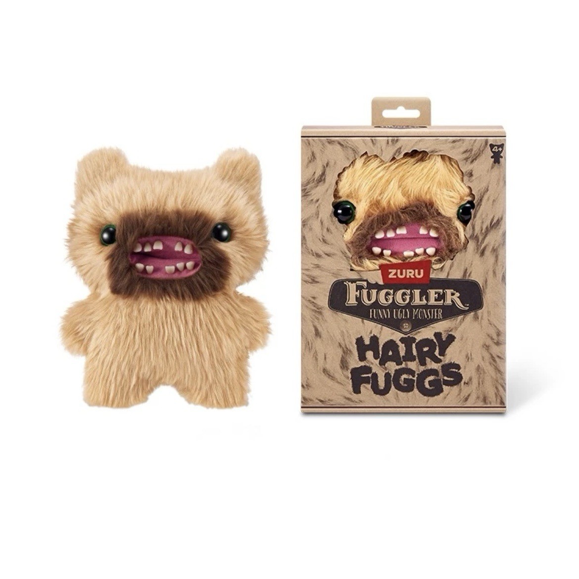 FUGGLER HAIRY FUGGS SCREECH BROWN FUNNY UGLY MONSTER NEW TOY | eBay