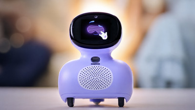 MIKO Mini AI Adaptive Learning Robot Purple