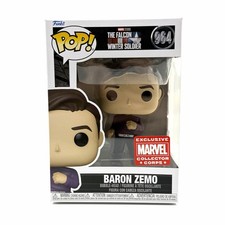 Funko Pop! The Falcon Winter Soldier Baron Zemo #964 Marvel Collector Corps