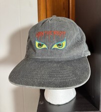 Vintage Raytheon Hat Snap Back Own The Night Military Weapons RTX FLIR Faded 90s