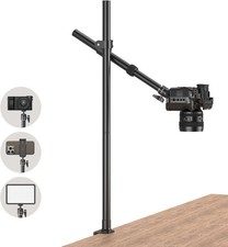Camera Desk Mount, Overhead Camera Arm Stand for Desk with 360  Ball Head,for...