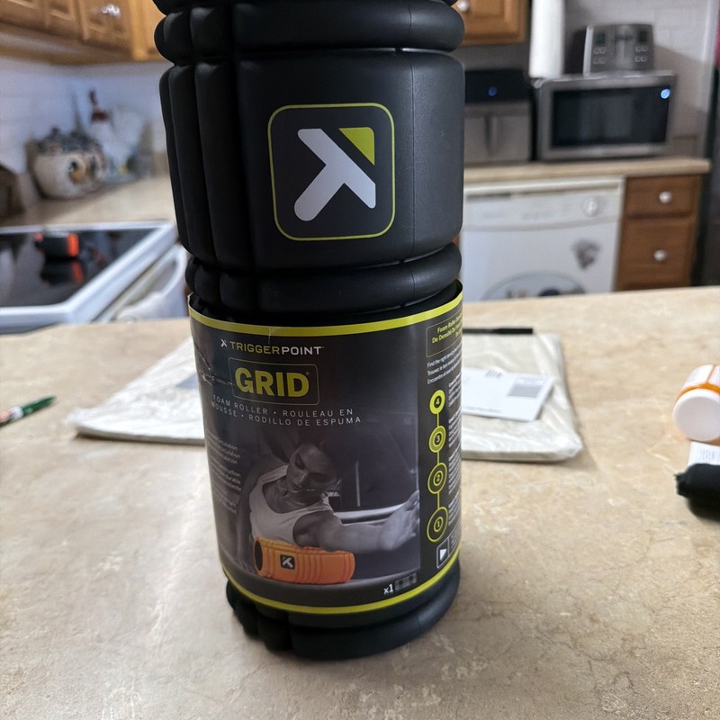 TRIGGERPOINT GRID 1.0 FOAM ROLLER BLACK/GREEN