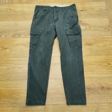 Levi's XX Cargo Trousers Mens W30 L28 Grey Slim Fit Stretch Combat Army