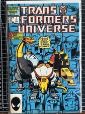 TRANSFORMERS UNIVERSE # 3  Marvel 1987 TRIMPE...