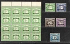 Southern Rhodesia 1965 Numeral Postage Due ovpt + 1/2d block x16 T698