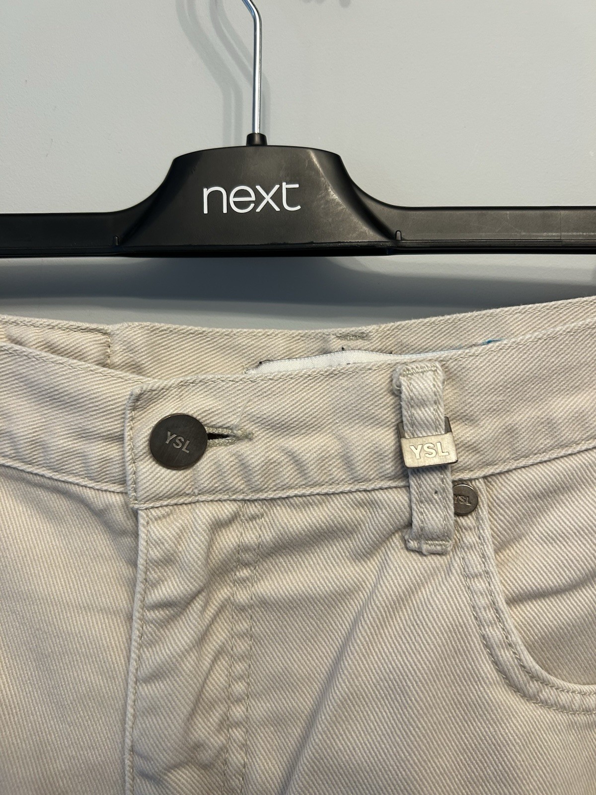 Jeans vintage yves saint laurent taglia 34 vita 27 interno gamba