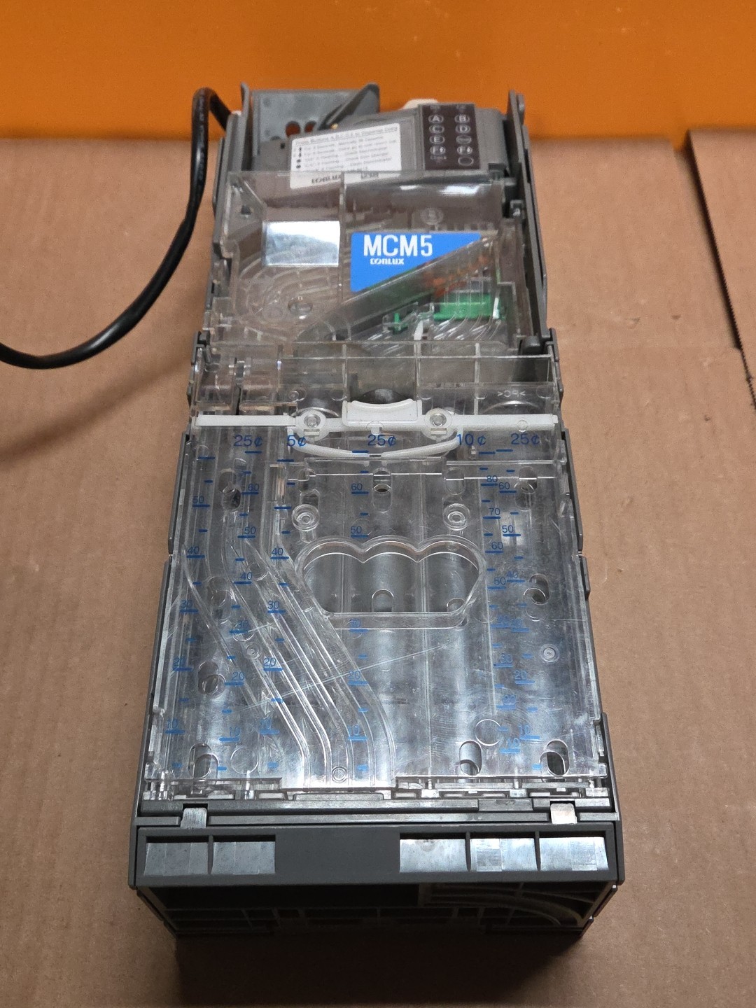 CONLUX Coin  Mech Acceptor MCM5-1 Five Tube Vending Machine