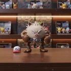 Primeape w/ Ash's Hat Pokemon Figure - Pokémon Ash's Primeape Collectible Figure