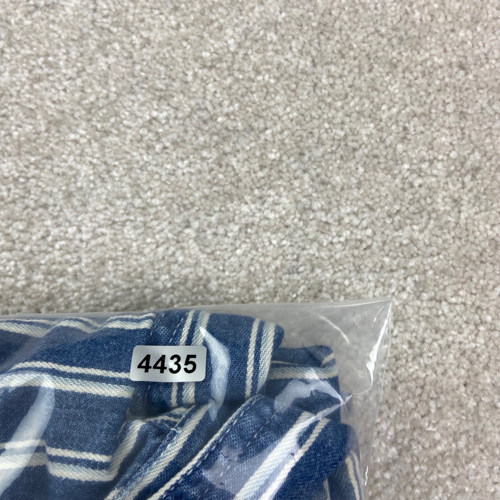 Vtg Basic Editions Button Down Shirt Mens XLT Blu… - image 14