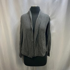 Express Cardigan Sweater Womens S Charcoal Gr...