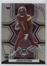 2022 Panini Mosaic NFL Debut Silver Prizm Jahan Dotson #280 8p7