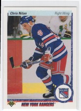 -1990-91 Upper Deck Chris Nilan New York Rangers #368
