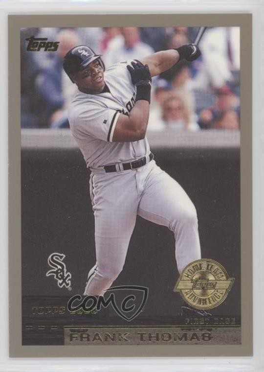 2000 Topps Home Team Advantage Frank Thomas #55 HOF 1o3