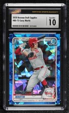 2020 Bowman Chrome Draft Sapphire Edition Casey Martin CSG 10 Gem Mint 0c6