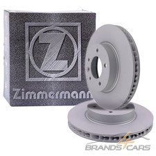 ZIMMERMANN 2x BREMSSCHEIBE BELÜFTET Ø330 VORNE FÜR VW TOUAREG 7P BJ AB 10-