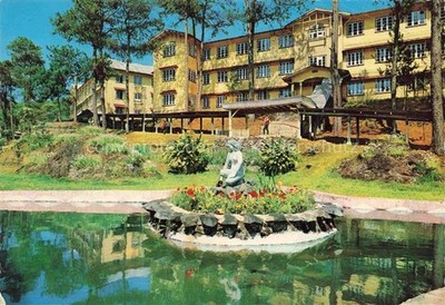 Baguio-City Philippines Roxas Hall Brunnen 